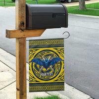 Personalized Brecknockshire Wales Garden Flag Welsh Celtic Bat And Swords Design - Wonder Print Shop