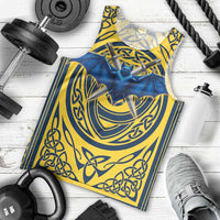 Personalized Brecknockshire Wales Men Tank Top Welsh Celtic Bat And Swords Design - Wonder Print Shop