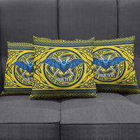 Personalized Brecknockshire Wales Pillow Cover Welsh Celtic Bat And Swords Design - Wonder Print Shop