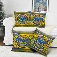 Personalized Brecknockshire Wales Pillow Cover Welsh Celtic Bat And Swords Design - Wonder Print Shop