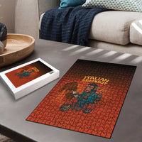 Italian Brainrot Meme Puzzle Chaotic Chimp Mobster Vespa Ride - Wonder Print Shop
