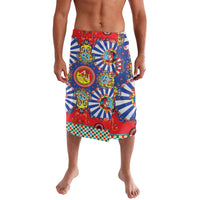 Carretto Siciliano Folk Art Lavalava Trinacria Symbol Italian Pattern