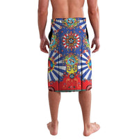 Carretto Siciliano Folk Art Lavalava Trinacria Symbol Italian Pattern