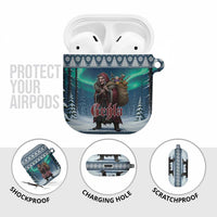 Iceland Christmas AirPods Case Icelandic Gryla Evil Mother of Yule Lads - Wonder Print Shop
