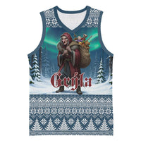 Iceland Christmas Basketball Jersey Icelandic Gryla Evil Mother of Yule Lads LT19