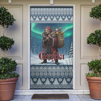 Iceland Christmas Door Cover Icelandic Gryla Evil Mother of Yule Lads - Wonder Print Shop