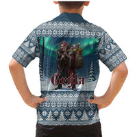 Iceland Christmas Family Matching Mermaid Dress and Hawaiian Shirt Icelandic Gryla Evil Mother of Yule Lads LT19