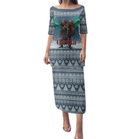 Iceland Christmas Family Matching Puletasi and Hawaiian Shirt Icelandic Gryla Evil Mother of Yule Lads LT19