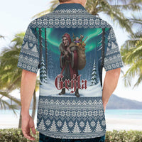 Iceland Christmas Hawaiian Shirt Icelandic Gryla Evil Mother of Yule Lads LT19