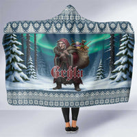 Iceland Christmas Hooded Blanket Icelandic Gryla Evil Mother of Yule Lads - Wonder Print Shop