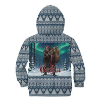 Iceland Christmas Kid Hoodie Icelandic Gryla Evil Mother of Yule Lads LT19