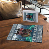 Iceland Christmas Puzzle Icelandic Gryla Evil Mother of Yule Lads - Wonder Print Shop