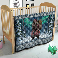 Iceland Christmas Quilt Icelandic Gryla Evil Mother of Yule Lads - Wonder Print Shop