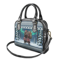Iceland Christmas Shoulder Handbag Icelandic Gryla Evil Mother of Yule Lads - Wonder Print Shop
