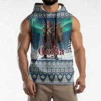 Iceland Christmas Sleeveless Hoodie Icelandic Gryla Evil Mother of Yule Lads LT19