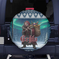 Iceland Christmas Spare Tire Cover Icelandic Gryla Evil Mother of Yule Lads - Wonder Print Shop