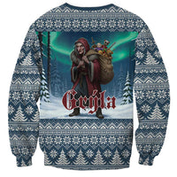 Iceland Christmas Sweatshirt Icelandic Gryla Evil Mother of Yule Lads LT19
