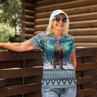 Iceland Christmas Women Polo Shirt Icelandic Gryla Evil Mother of Yule Lads LT19