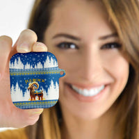 Sweden Christmas AirPods Case Julbock Yule Goat - Wonder Print Shop