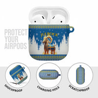 Sweden Christmas AirPods Case Julbock Yule Goat - Wonder Print Shop