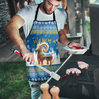 Sweden Christmas Apron Julbock Yule Goat - Wonder Print Shop