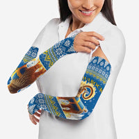 Sweden Christmas Arm Sleeves Julbock Yule Goat - Wonder Print Shop