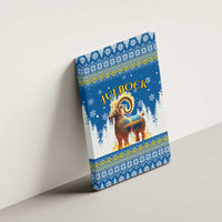 Sweden Christmas Canvas Wall Art Julbock Yule Goat - Wonder Print Shop