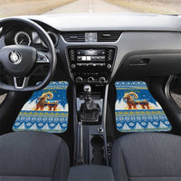 Sweden Christmas Car Mats Julbock Yule Goat - Wonder Print Shop