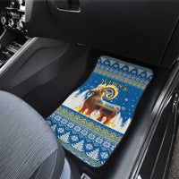 Sweden Christmas Car Mats Julbock Yule Goat - Wonder Print Shop