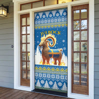 Sweden Christmas Door Cover Julbock Yule Goat - Wonder Print Shop