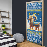 Sweden Christmas Door Cover Julbock Yule Goat - Wonder Print Shop