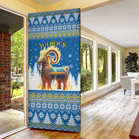 Sweden Christmas Door Cover Julbock Yule Goat - Wonder Print Shop