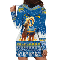 Sweden Christmas Hoodie Dress Julbock Yule Goat LT19