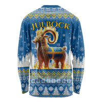 Sweden Christmas Long Sleeve Shirt Julbock Yule Goat LT19