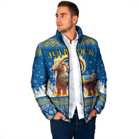 Sweden Christmas Padded Jacket Julbock Yule Goat LT19