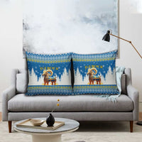 Sweden Christmas Pillow Cover Julbock Yule Goat - Wonder Print Shop