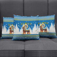 Sweden Christmas Pillow Cover Julbock Yule Goat - Wonder Print Shop