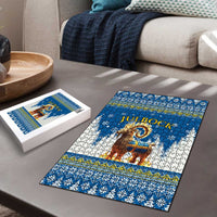 Sweden Christmas Puzzle Julbock Yule Goat - Wonder Print Shop