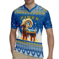 Sweden Christmas Rugby Jersey Julbock Yule Goat LT19