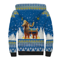 Sweden Christmas Sherpa Hoodie Julbock Yule Goat LT19