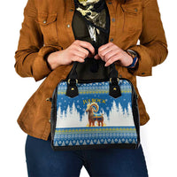 Sweden Christmas Shoulder Handbag Julbock Yule Goat - Wonder Print Shop