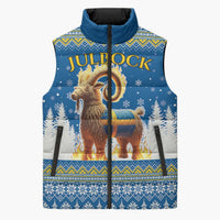 Sweden Christmas Sleeveless Puffer Jacket Julbock Yule Goat LT19