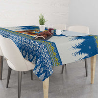 Sweden Christmas Tablecloth Julbock Yule Goat - Wonder Print Shop