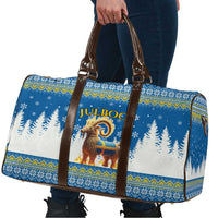 Sweden Christmas Travel Bag Julbock Yule Goat - Wonder Print Shop