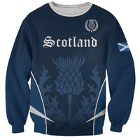 Scotland Rugby Personalized Sweatshirt Scottish Thistle Champions