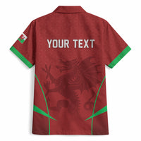 Wales Rugby Personalized Hawaiian Shirt Welsh Red Dragon Champions