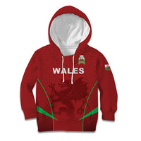 Wales Rugby Personalized Kid Hoodie Welsh Red Dragon Champions