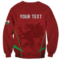 Wales Rugby Personalized Sweatshirt Welsh Red Dragon Champions