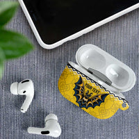 Personalized Brecknockshire Wales Christmas AirPods Case Welsh Celtic Bat Design - Wonder Print Shop