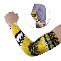 Personalized Brecknockshire Wales Christmas Arm Sleeves Welsh Celtic Bat Design - Wonder Print Shop